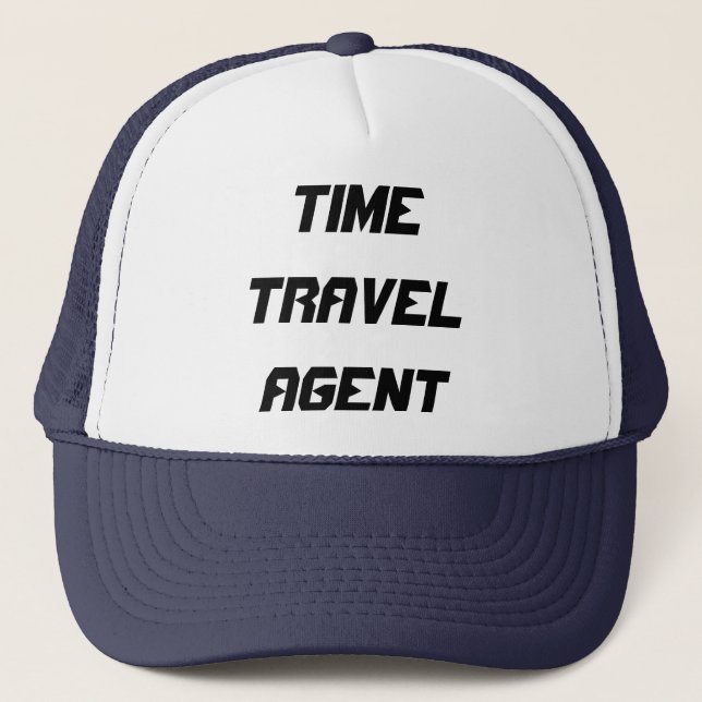 ZEIT-REISE-AGENT TRUCKERKAPPE (Vorderseite)