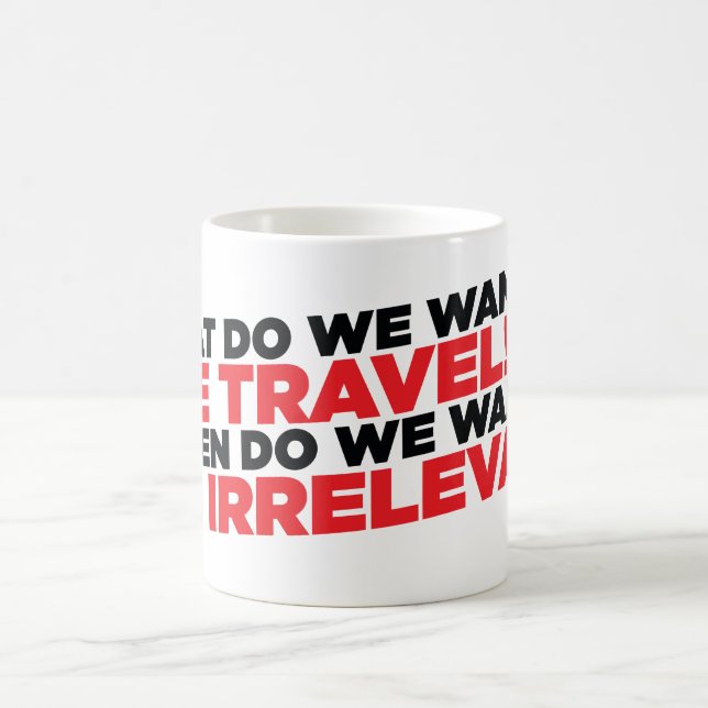 Zeit-Reise Tasse (Mittel)