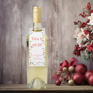 Zeit, sich die sonnige Urlaubsnacht zu holen Flaschenanhänger