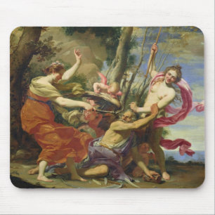 Zeit überwunden durch Jugend und Schönheit Mousepad