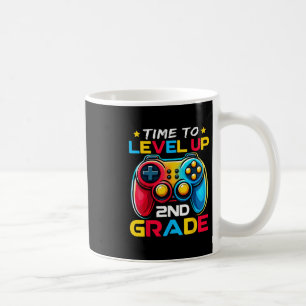 Zeit, um aufzurüsten 2. Klasse Videospieler Kinder Kaffeetasse
