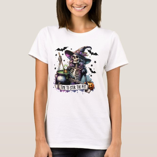 Zeit, um den Pot zu umrühren T-Shirt (Vorderseite)