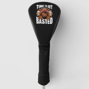 Zeit, um den Thanksgiving Truthahn mit Bier zu beg Golf Headcover