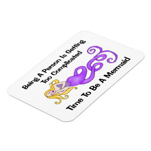 Zeit, um ein Meerjungfrau zu werden Magnet