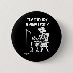 Zeit, um einen neuen Ort auszuprobieren Lustiger A Button