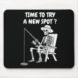 Zeit, um einen neuen Ort auszuprobieren Lustiger A Mousepad