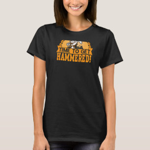 Zeit, um Hammerdruckschmiedekunst zu erhalten T-Shirt