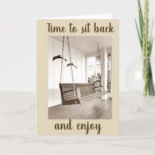 ZEIT, UM ZURÜCK ZU SITZEN/ZU GENIESSEN **NEUE ZUHA ANKÜNDIGUNG