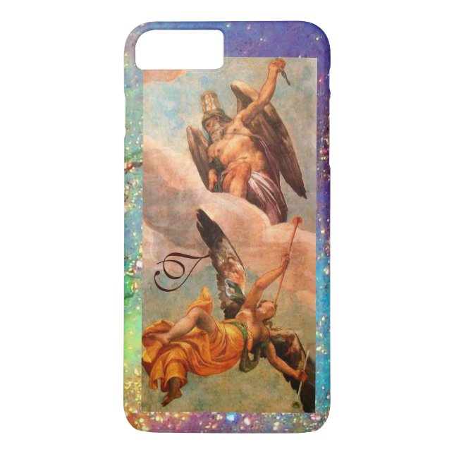 ZEIT- UND FAME-ALLEGORIENMONOGRAMM Case-Mate iPhone HÜLLE (Rückseite)
