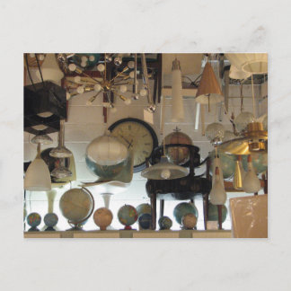 Zeit und Raum Postkarte