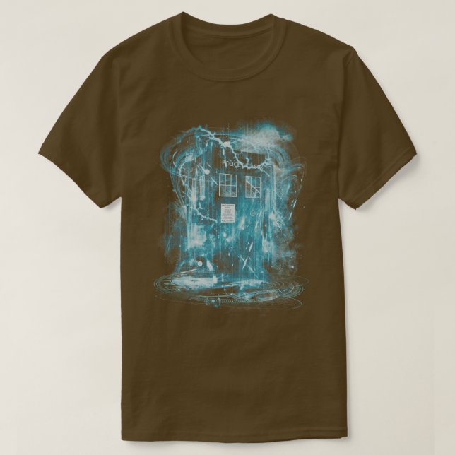 Zeit und Raumsturm T-Shirt (Design vorne)