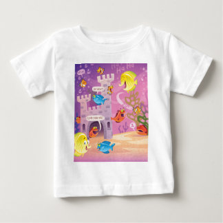Zeit Zählung-Unter zum Meer Baby T-shirt