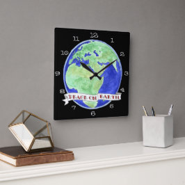 Zeit zum Ändern des Weltfriedens Uhr