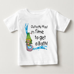 Zeit zum Baden Baby T-shirt
