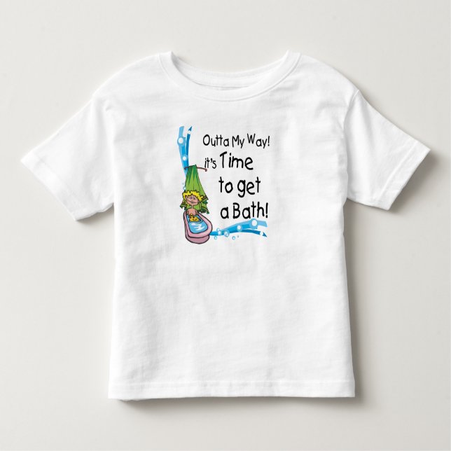 Zeit zum Baden Kleinkind T-shirt (Vorderseite)