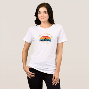 Zeit zum Berg Shirt - Retro Wandern T-Shirt