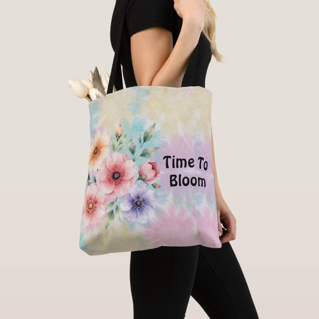 Zeit zum Blühen Tie Dye Florals (Von Nahem)