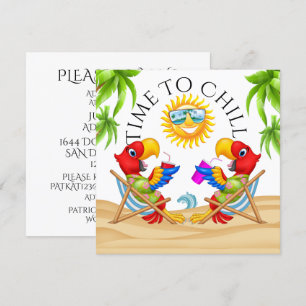 Zeit zum CHILLEN Einladung