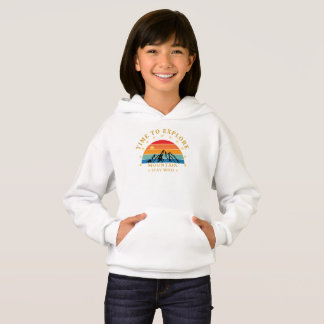 Zeit zum Entdecken Mountain Shirt – Retro-Wander-T