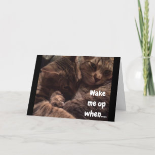 ZEIT ZUM FEIERN *60. GEBURTSTAG* WECK MIR!!! KARTE