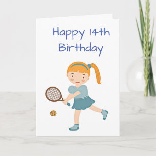 ZEIT ZUM FEIERN DER "14." BIRTHDAY Card Karte