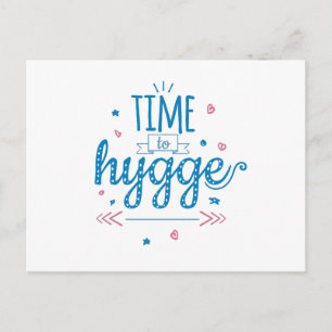 Zeit zum Hygge Postkarte