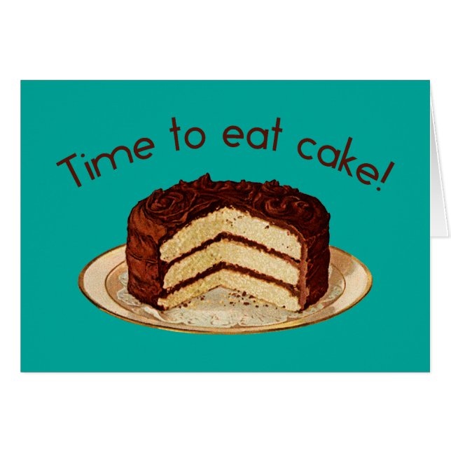 Zeit zum Kuchen (Vorderseite (Horizontal))
