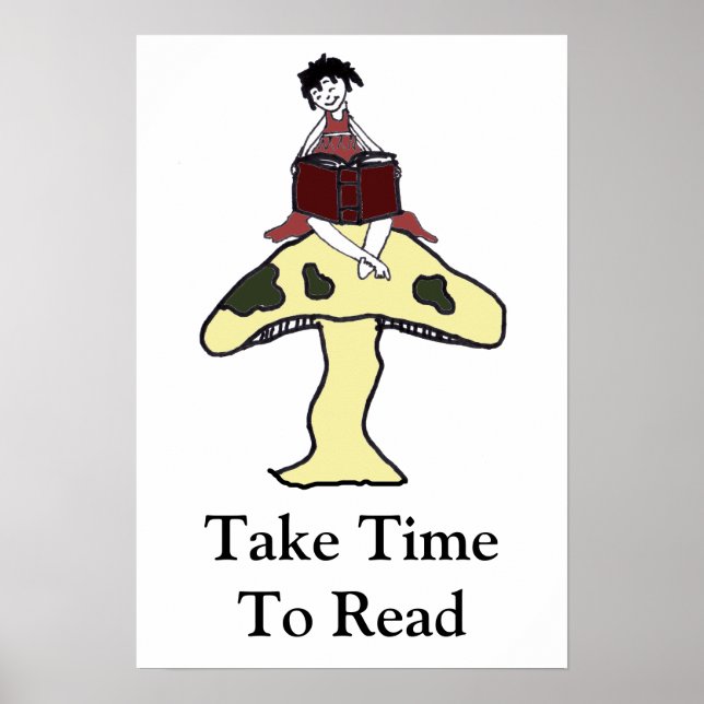 Zeit zum Lesen Poster (Vorne)