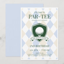 Zeit zum Par-Tee Blue Boys Golf 2. Geburtstagsfeie