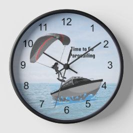 Zeit zum Parasailing der Wall-Uhr Runde Wanduhr