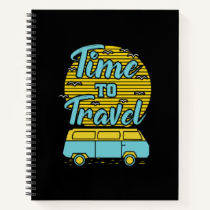 Zeit zum Reisen Camper - Reiseangebot Notizbuch