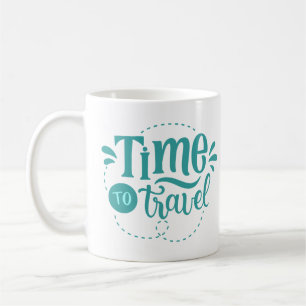 Zeit zum Reisen Kaffeetasse