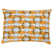 Zeit zum Schlafen des Orangen Hundes