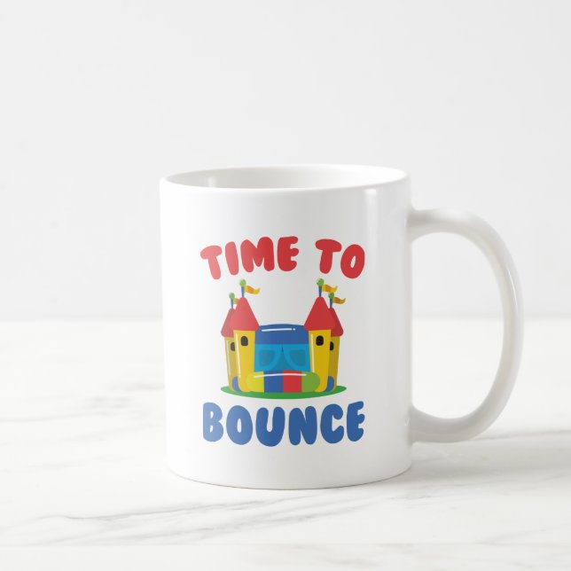 Zeit zum Springen Kaffeetasse (Rechts)