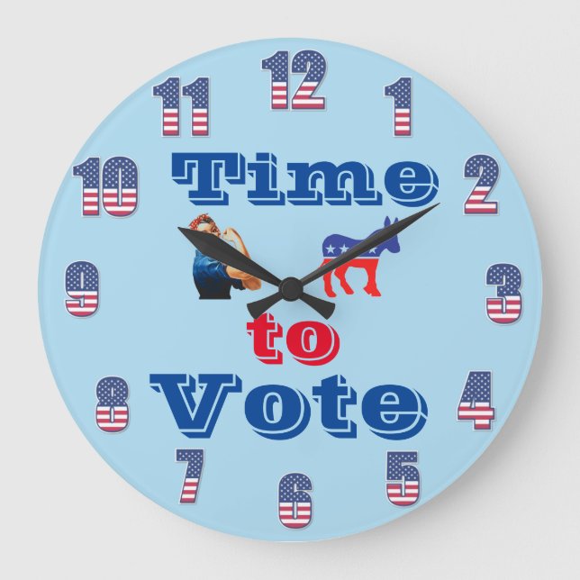 Zeit zur Abstimmung über die Uhr (Vorderseite)