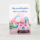 ZEIT ZUR FESTLEGUNG DER BIRTHDAKARTE "GRANDDAUGHTE KARTE<br><div class="desc">EINE FIAT MIT BALLOONS UND "DEINEN WÜNSCHEN" MACHEN DIESE KARTE SO SEHR BESONDERS FÜR IHRE "GRANDDAUGHTER" UND VOM "DICH" ZU SEIN, MACHT ES NOCH MEHR!! VIELEN DANK, DASS SIE VON EINER MEINER ACHT GESCHICHTEN GESCHAFFEN HABEN! VERÄNDERN SIE DAS ALTER IN SEKUNDEN, WENN SIE:) DANK, DASS SIE VON 1 MEINER 8...</div>