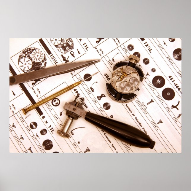 Zeitabschnitte Poster (Vorne)