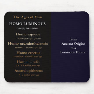 Zeitalter des Menschen-Mauspad Mousepad