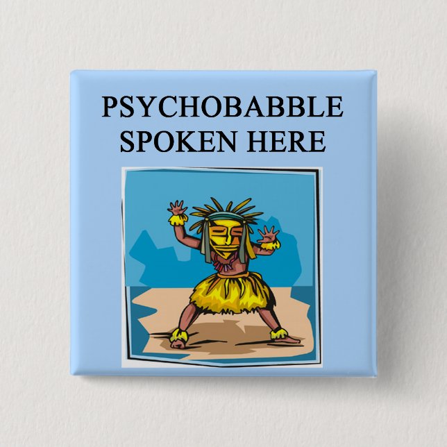 Zeitalterpsychologieentwurf Button (Vorderseite)