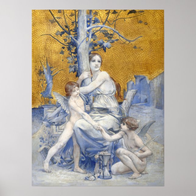 Zeitangabe (1896) poster (Vorne)