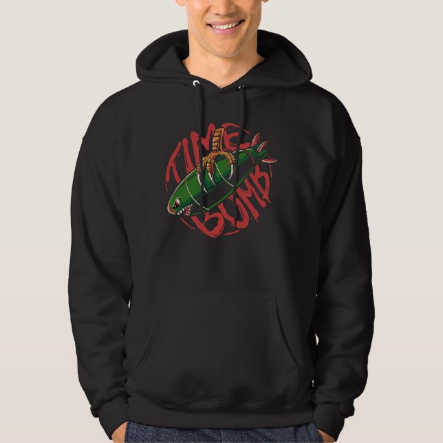 Zeitbombe Hoodie (Vorderseite)