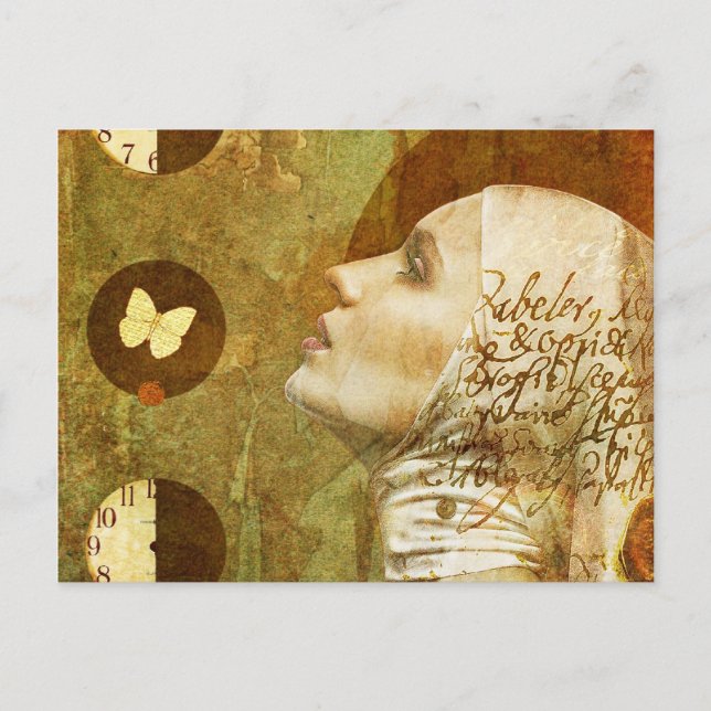 Zeitfliegen Postkarte (Vorderseite)