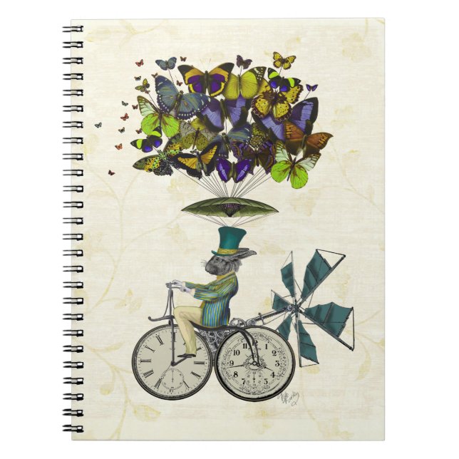 Zeitfliegen — Rabbit 3 Notizblock (Vorderseite)