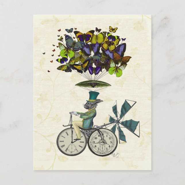 Zeitfliegen — Rabbit 3 Postkarte (Vorderseite)