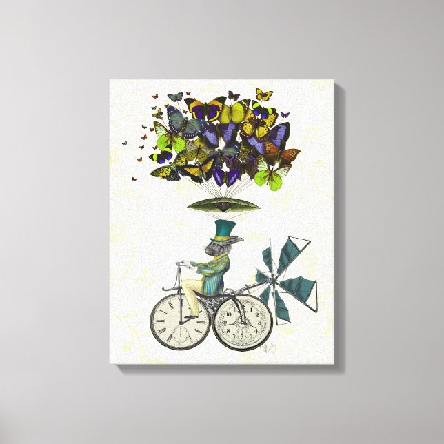 Zeitfliegen-Rabbit Leinwanddruck (Vorderseite)