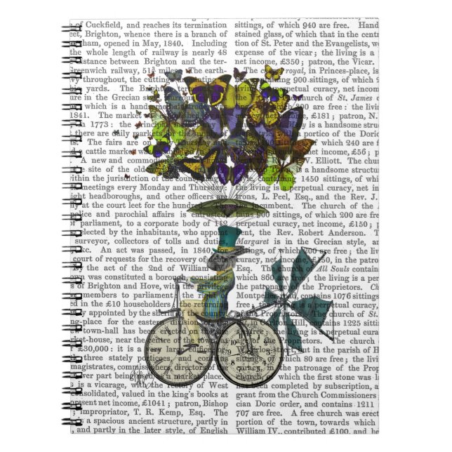 Zeitfliegen-Rabbit Notizblock (Vorderseite)