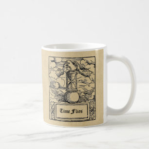 Zeitfliegen / Tempus-Fugit - individuell angepasst Tasse