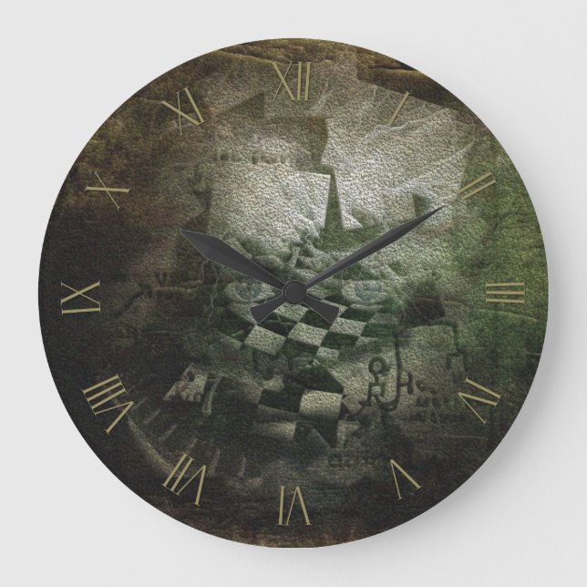 Zeitgeist Große Wanduhr (Vorderseite)