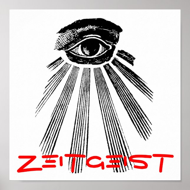 ZEITGEIST POSTER (Vorne)