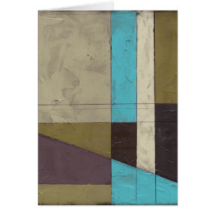 Zeitgemäße Minimalistische Malerei mit tiefer Farb